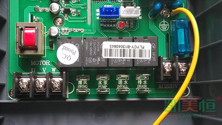 凱美恒冷風機變頻器接線圖 <a href=http://m.e-tj.cn target='_blank'>凱美恒</a><a href=http://m.e-tj.cn/22.html target='_blank'>冷風機</a>變頻器接線圖